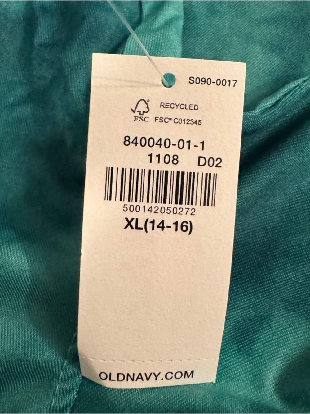 Old Navy Boys XL Long-Sleeve Tee with Gold Script Teal Tie-Dye Soccer Athletic - Picture 10 of 17